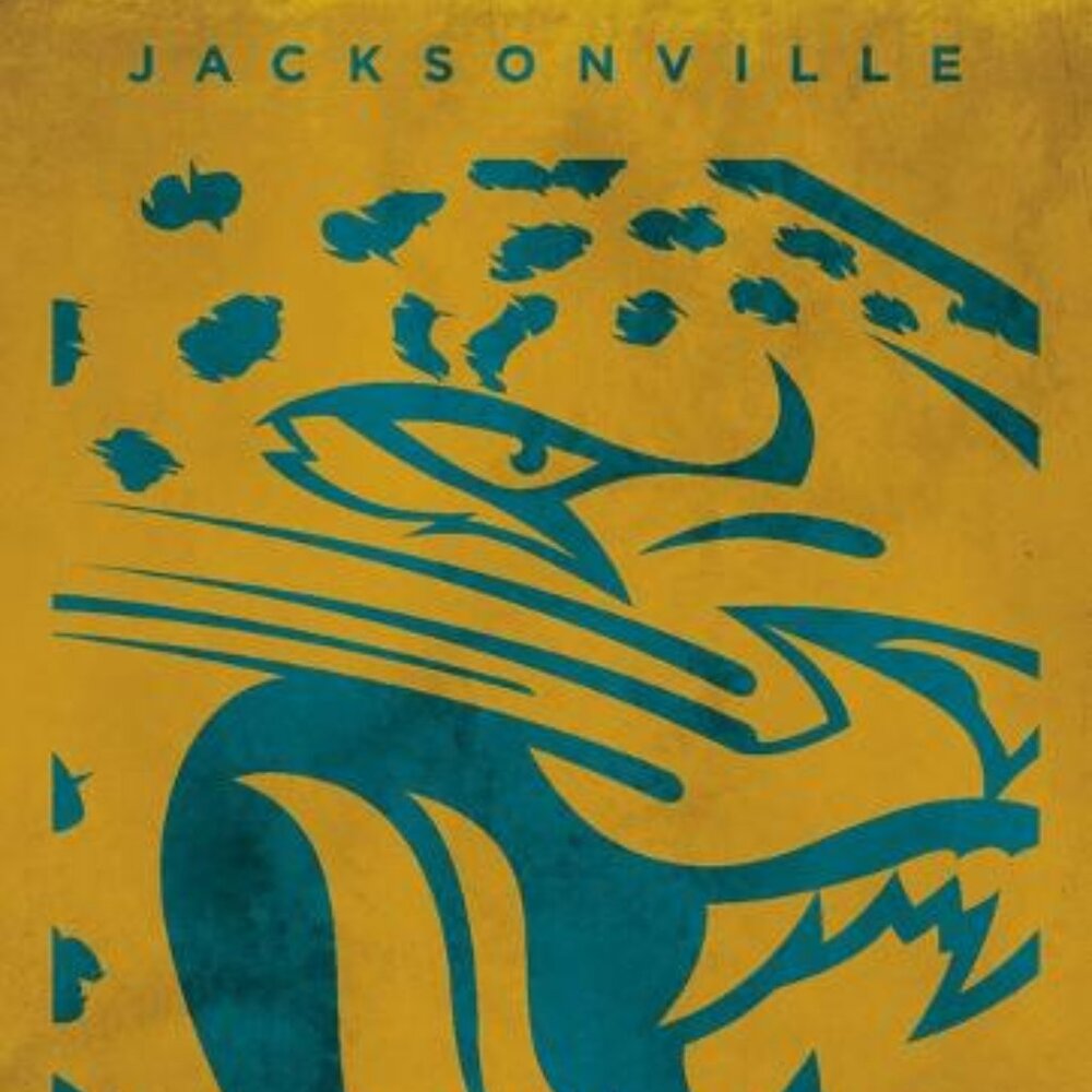 NFL Jacksonville Jaguars - Logo 25 Poster 22" x 34"